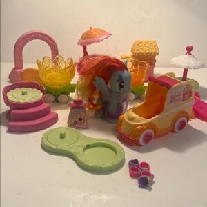 MY Little Pony Crystal Princess Petal Cars Mixed LOT 2005-06. Rainbow Dash 2014